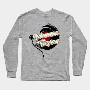 Johnnie Taylor // Vinyl Vintage Style Long Sleeve T-Shirt